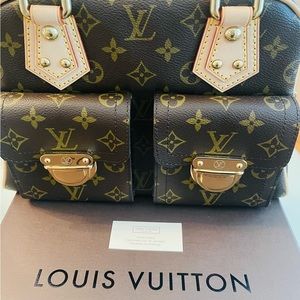 Authentic Louis Vuitton Monogram Manhattan PM